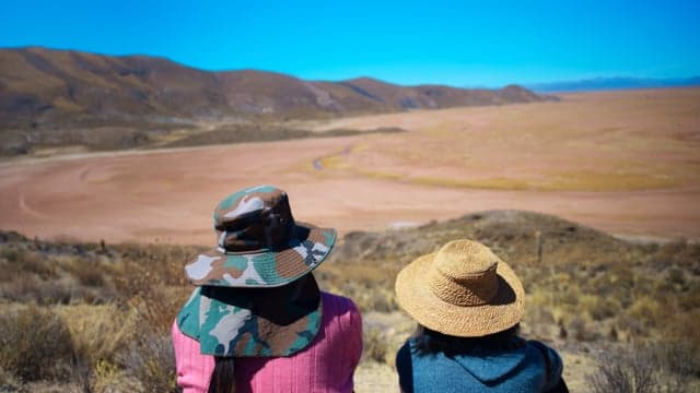 Women of Lake Uru Uru — Bolivia
